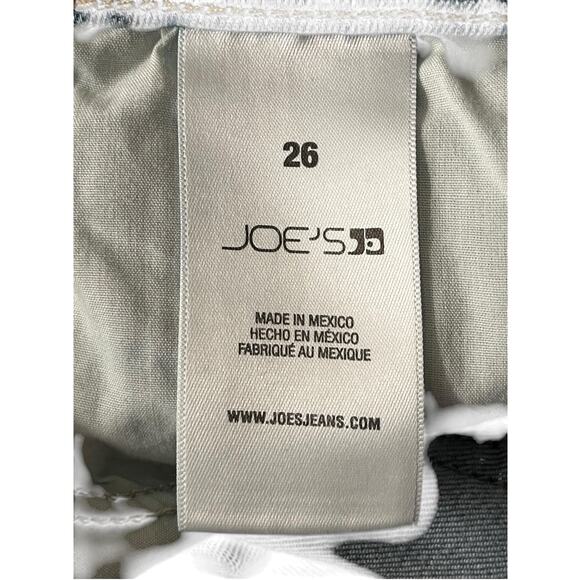 Joe's Jeans straight crop Mid-Rise Distressed Denim size 26 - Picture 5 of 6